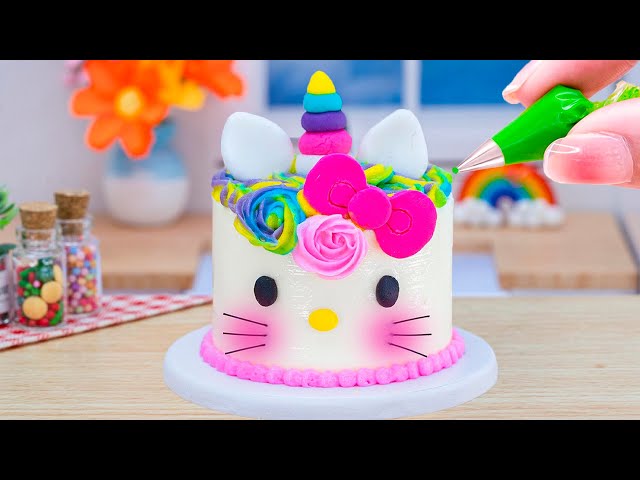 Collection Of The Cutest Miniature Cat Cakes | Yummy Birthday Cake Hacks By Mini Tasty