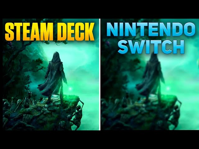 Steam Deck vs Nintendo Switch - Hogwarts Legacy