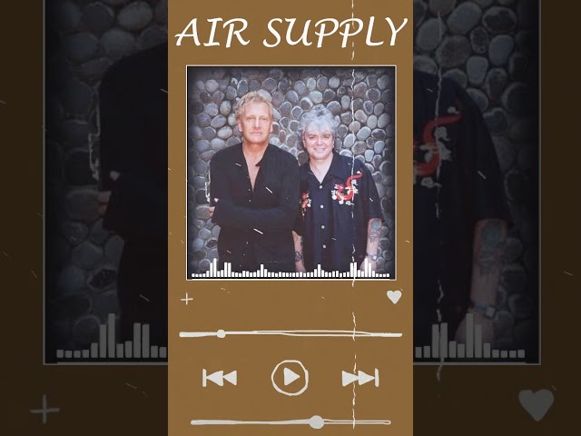 Air Supply classic soft rock songs!!! 💕  #airsupply #softrock #shorts #rock