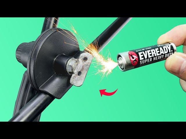 Welding Secrets Revealed with 1.5V Battery! Best Repairing Technique
