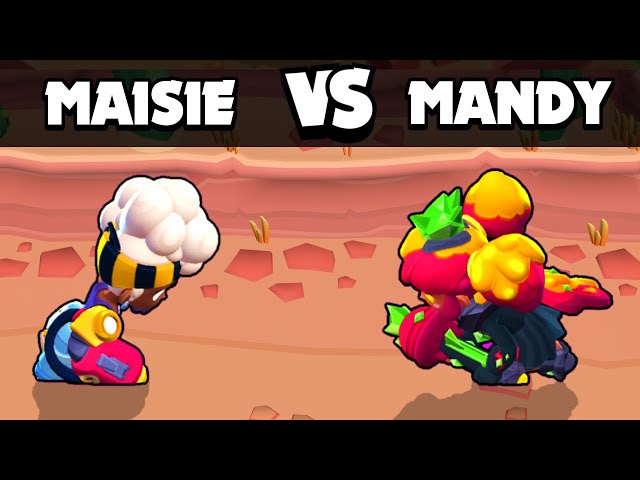 MAISIE VS MANDY | 1 vs 1 | Brawl Stars