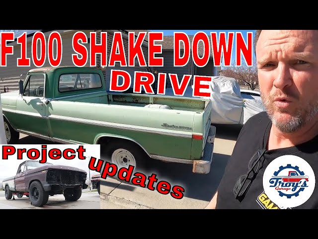 F100 Shake down drive and helping Mean Gene with his Polaris SXS transmission reinstall