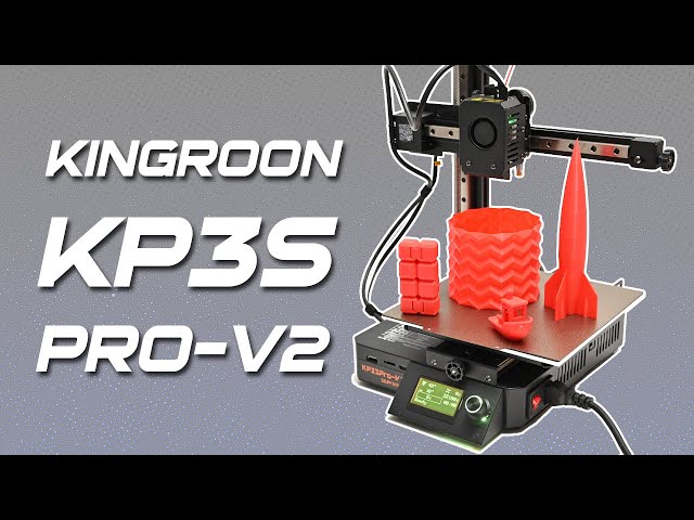 KINGROON'S Budget Klipper 3D Printer - KP3S Pro V2