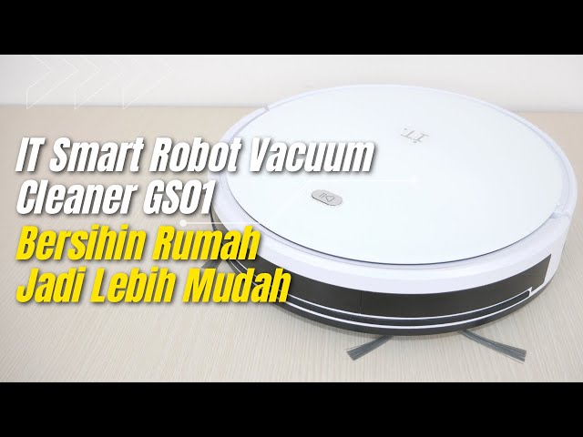 Bersihin Rumah Jadi Lebih Mudah! - Review IT Smart Robot Vacuum Cleaner GS01