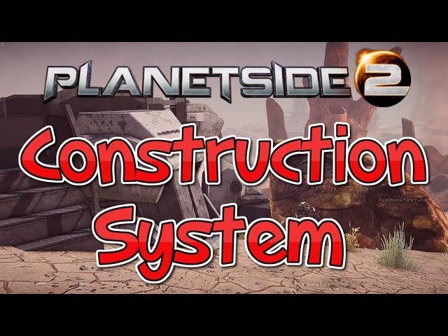 Construction System Stress Test (PS4)!! Quick Run Down Planetside 2 (PS4) Gameplay