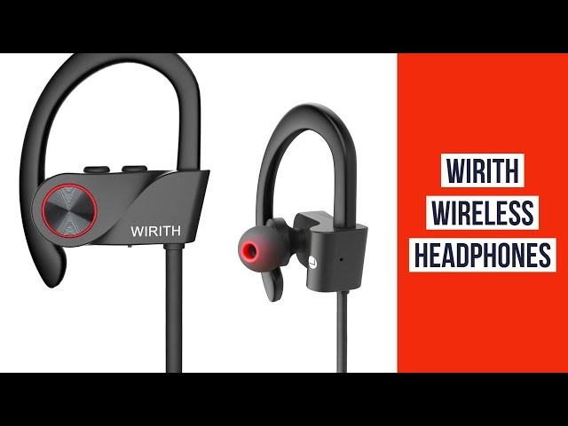 Wireless Headphones Under $50 ► Wirith Bluetooth Headphones ◄ IPX6 Waterproof Running In Ear Earbuds