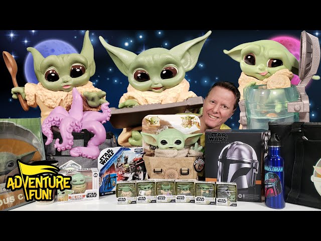 Baby Yoda the Child, Mandalorian Yoda Collection, Baby Yoda Toys Series 3 Adventure Fun Toy review!