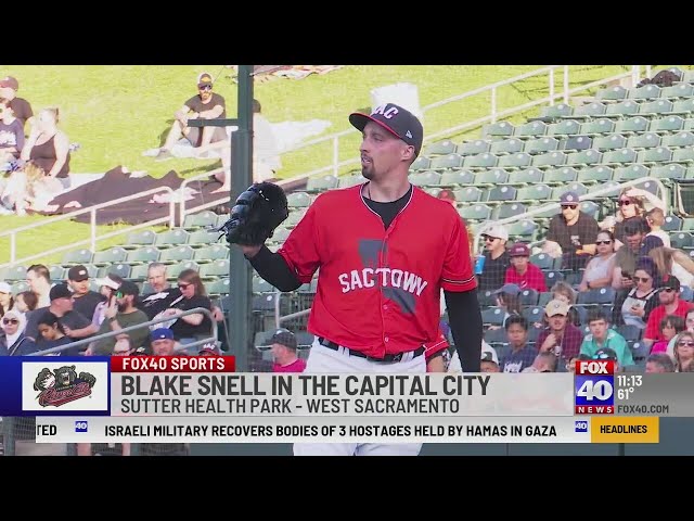 Two-time Cy Young winner Blake Snell strikes out 10 in rehab start in Sacramento
