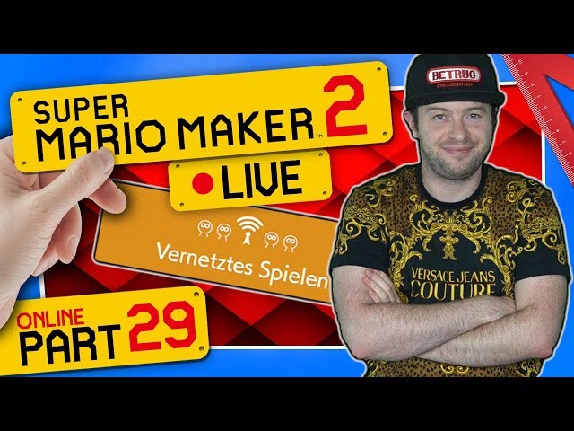 🔴 SUPER MARIO MAKER 2 ONLINE 👷 #29: Vernetztes Spielen | Road to Rang S