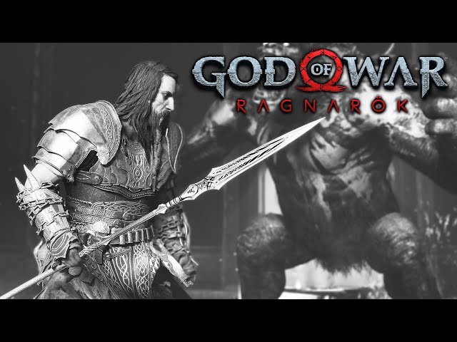RAGNAROK Tyr fights against ALL REALMS! - (GOW Ragnarok Mod Epic Battle!)