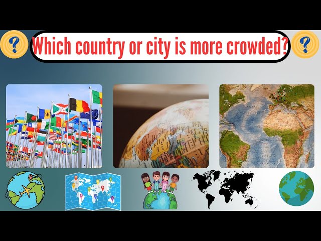 Which country or city is more populous? The Populous Place Finding Test!