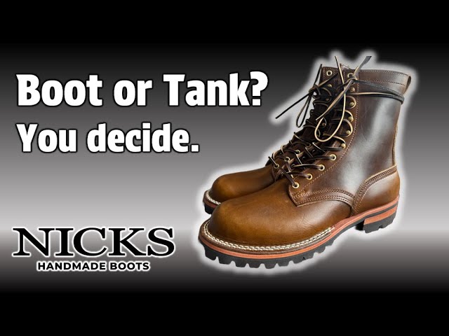 Nicks Boots Overlander 8-inch / FIRST LOOK / British Tan Chromexcel / Moderate HNW Last