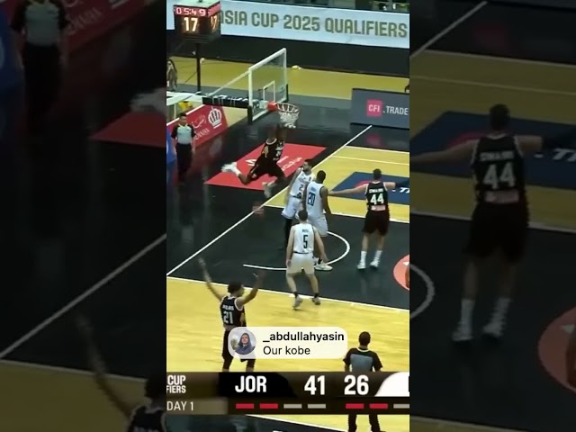 Rondae Hollis-Jefferson giving exactly what Jordan 🇯🇴 need 💥 #AsiaCup