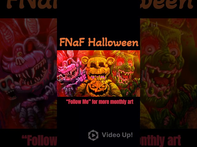 FNaF Art Banner Halloween #halloween #fnaf #art #flipaclip #eclipsingjelly