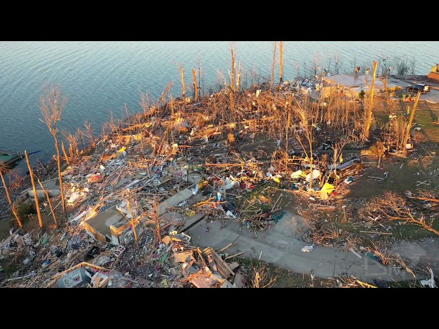 12-12-2021 Gilbertsville - Buena Vista , KY - Kentucky Lake Destruction - Homes Obliterated