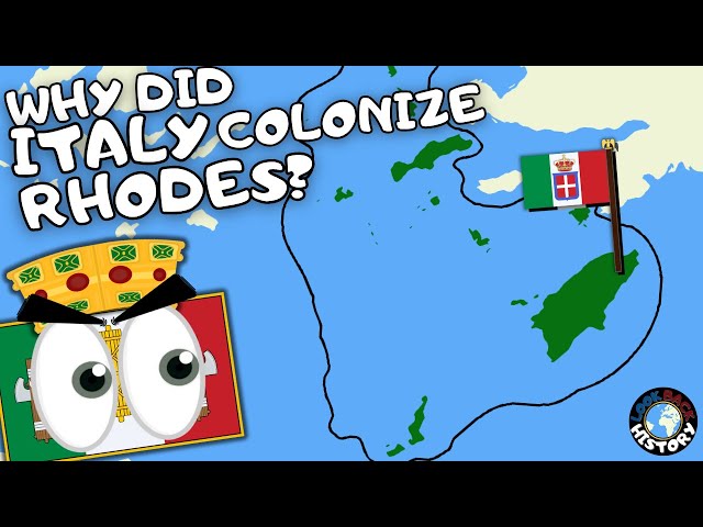 Why Did Italy Take Rhodes? | Italian Colonization of the Dodecanese