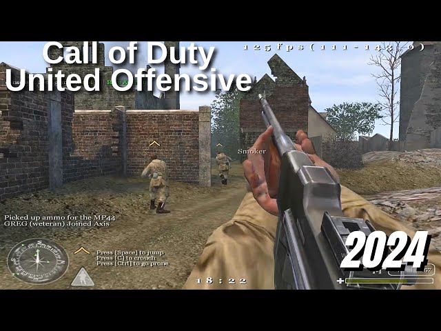 Call of Duty 1 United Offensive Multiplayer Gameplay | 2024