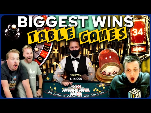Biggest Wins on Live Casino TABLE GAMES!