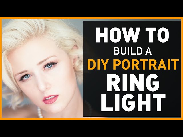 DIY Ringlight - My Favorite Portrait Studio Photography Light You Can't Buy