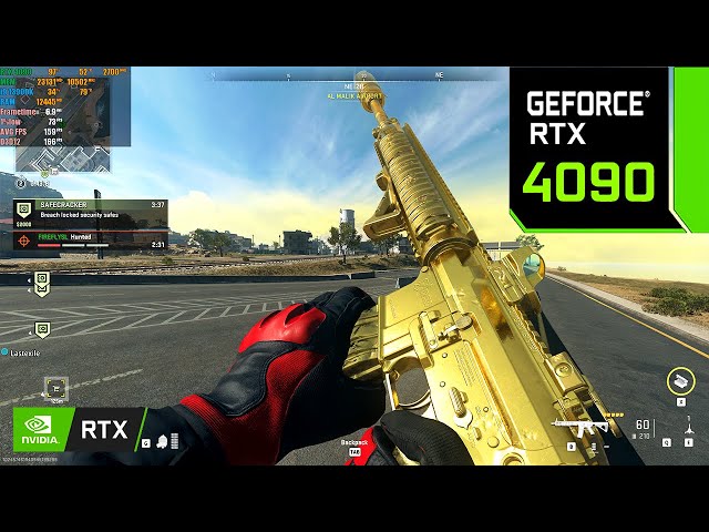 Call of Duty : Warzone 2 RTX 4090 24GB + i9 13900K ( Maximum Settings DLSS ON )