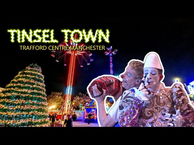 TINSEL TOWN 2023 CHRISTMAS FUNFAIR | MANCHESTER TRAFFORD CENTRE | VLOG FEATURING SNOW SNORM 3