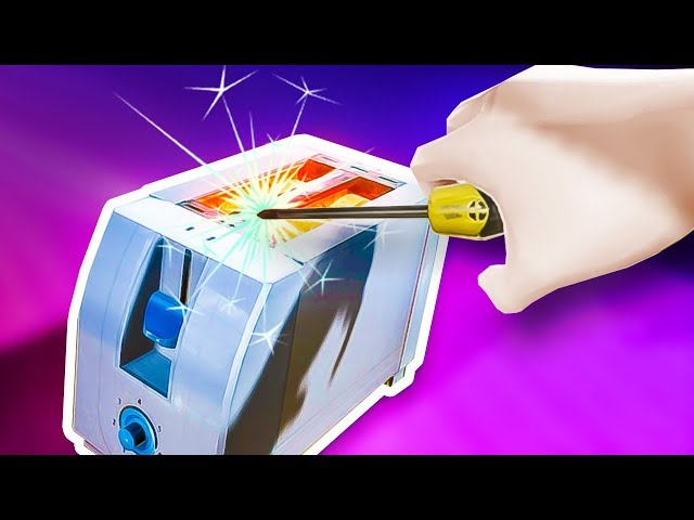 DON'T STICK A SCREWDRIVER IN A TOASTER! - Disassembly VR