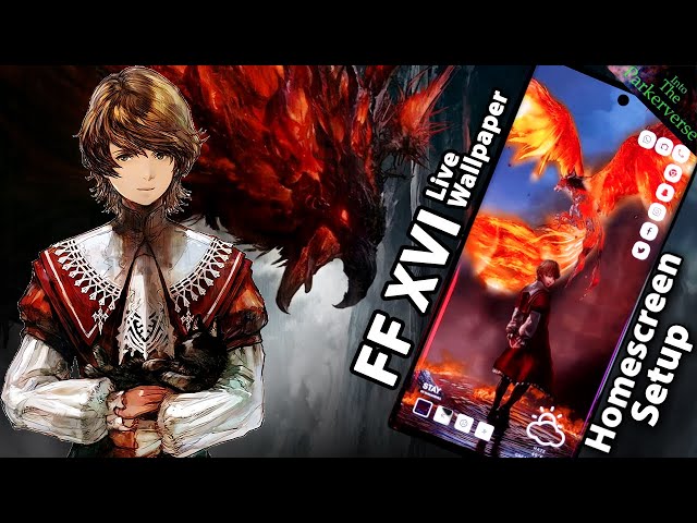 Joshua Rosfield - Final Fantasy -  Live Wallpaper & Android setup - Customize your Homescreen -EP193