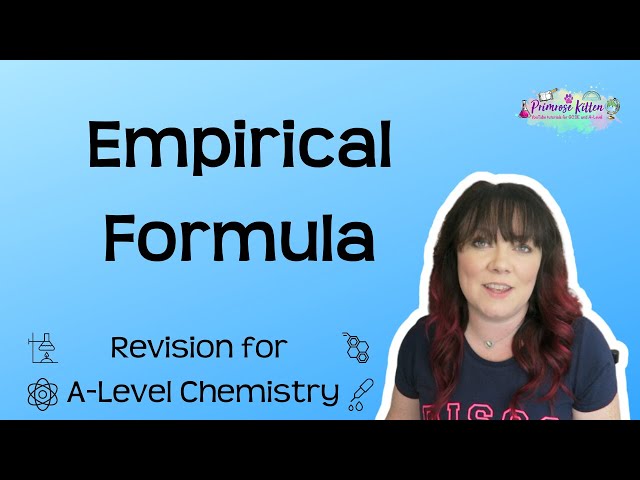 Empirical Formula | Revision for A-Level Chemistry - The Maths Bits
