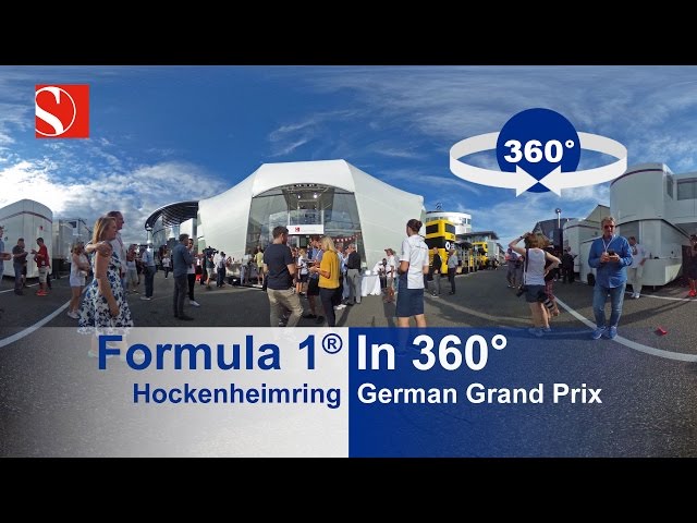 F1 in 360° - Hockenheimring - German Grand Prix - Sauber F1 Team