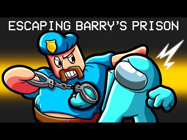 Escaping Barry's Prison in Among Us