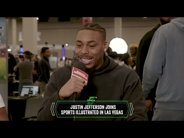 Justin Jefferson | Super Bowl LVIII Interviews | Sports Illustrated