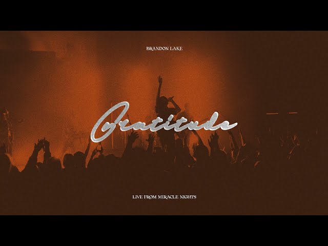 Gratitude - LIVE from Miracle Nights (Official Audio)