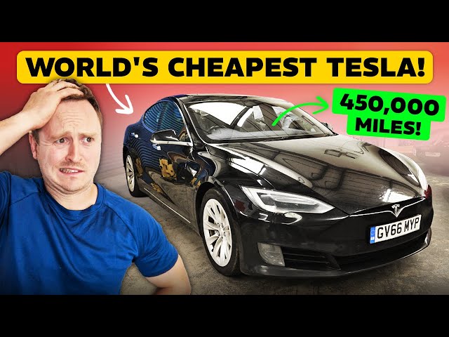 I BOUGHT THE WORLD'S CHEAPEST TESLA!