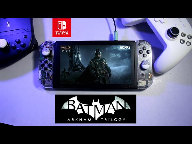 Batman Arkham Knight Nintendo Switch Gameplay Dengan FPS | Switch Batman: Arkham Trilogy