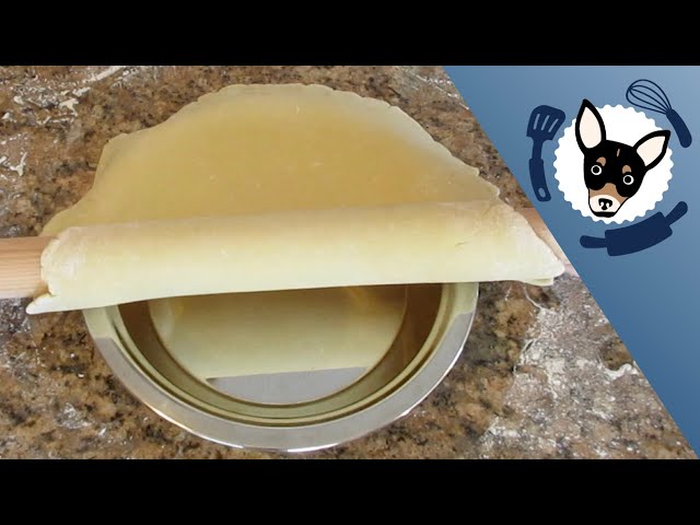 How to Roll out Pie Dough, Create Edges and Blind Bake!