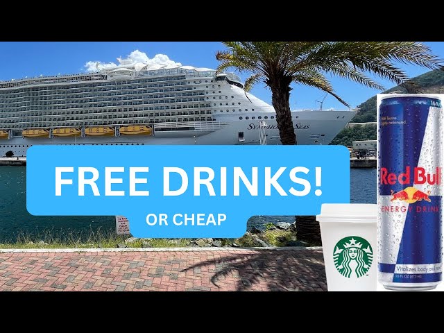 All the FREE DRINKS on Royal Caribbean