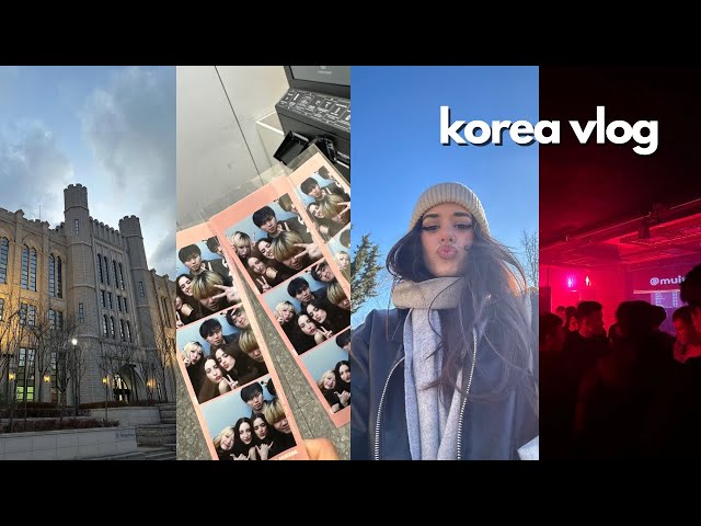 last week in KOREA vlog: KU finals, museum, friends, kbbq, karaoke, seoul nights out | see u soon
