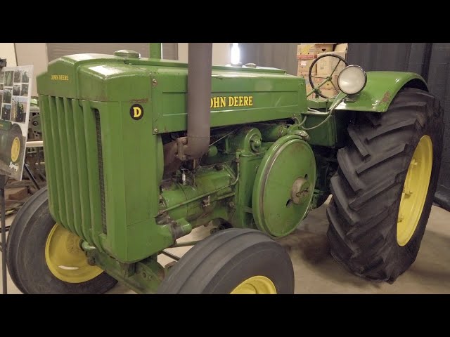 Vintage Tractor Was NEVER SOLD! New Old Stock  All Original 1948 John Deere Model D