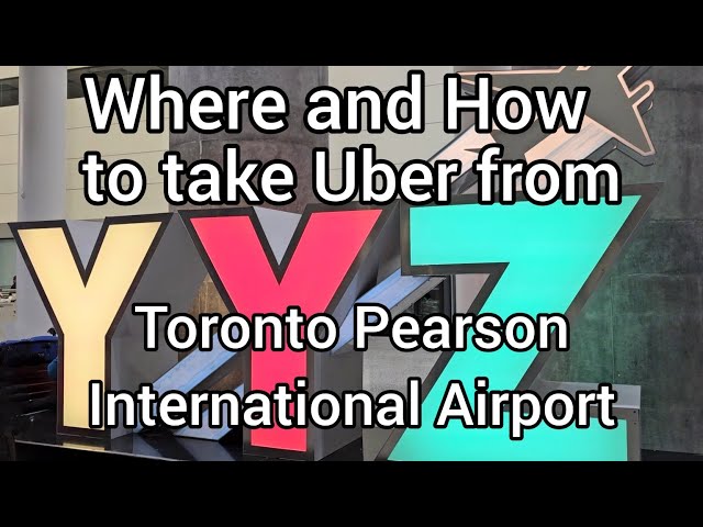 Where and How to take Uber from Toronto Pearson Airport 🇨🇦