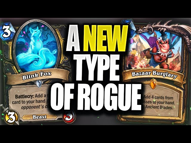 A New Take on Rogue! | Shuffle Thief Rogue | Forged in the Barrens | Wild Hearthstone