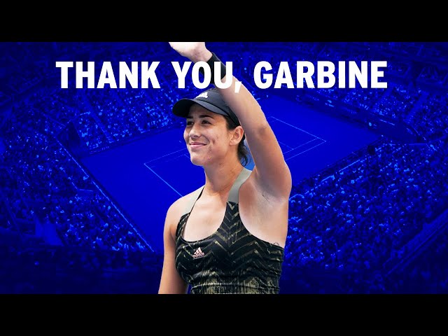 Garbine Muguruza Retirement Tribute | US Open