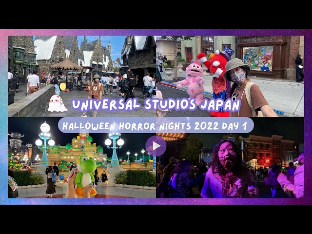 Universal Studios Japan No Limit! Halloween Horror Night 2022 Day 1
