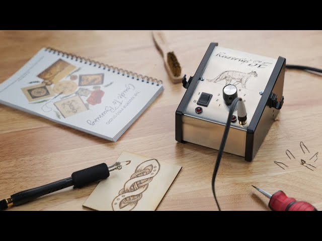 How to Wood Burn Viking Designs with the Razertip SE Pyrography Kit