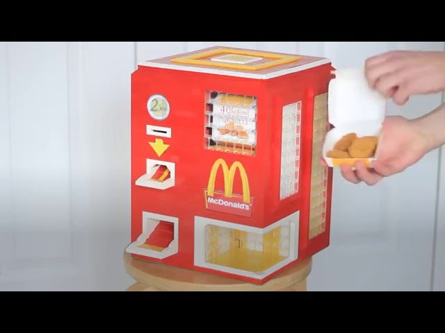 A brilliant 16-year-old built a Chicken McNugget vending machine entirely from Legos