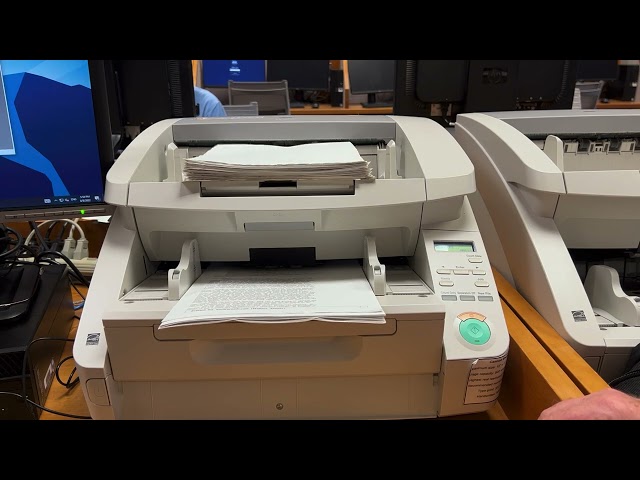 Introduction to the Canon Image Formula DR G1130 (Sheet Feed Scanner) - James Tanner (16 Aug 2022)