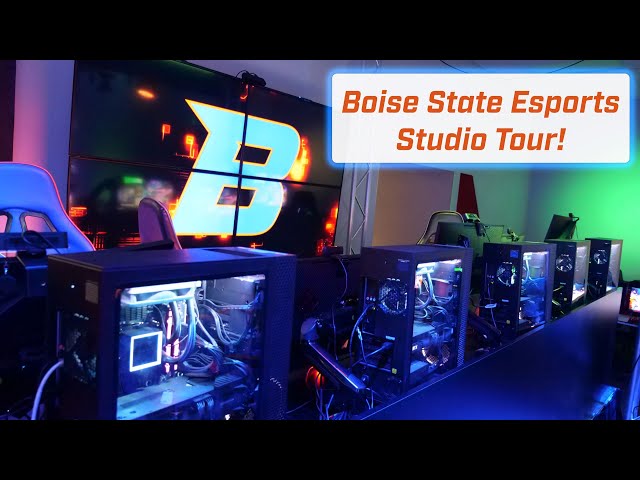 vMix Visits: Tour of the Boise State University Esports Department. vMix studio with Instant Replay!