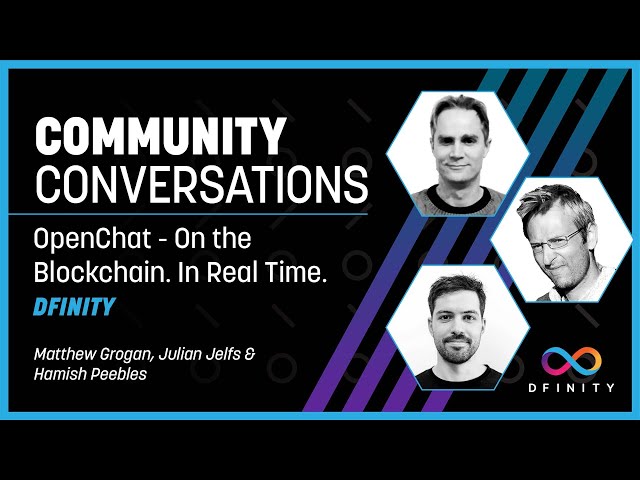 Community Conversations | OpenChat - On the Blockchain. In Real Time.