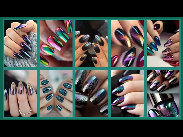 Eye Catching Nail polish 💅Beautiful and Modern Printed Summer Seasons nail art designs in 2024/25🪩