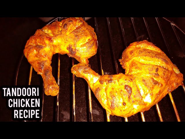Tandoori Chicken in Microwave Oven | Delicious Grilled Tandoori Chicken