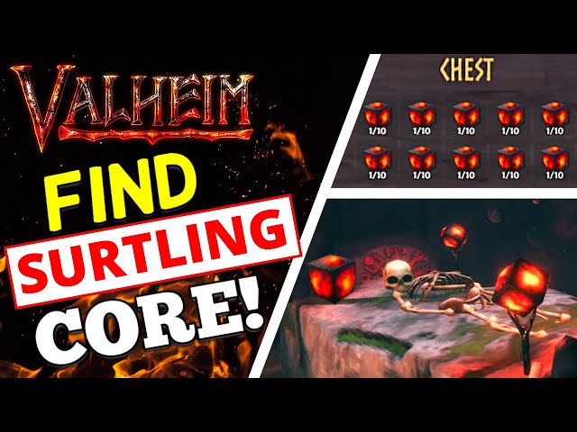 Valheim - How To Find Surtling Core FAST!